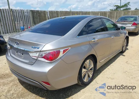 2013 Hyundai Sonata Hybrid Limited z USA, uszkodzony, nr VIN KMHEC4A40DA050687